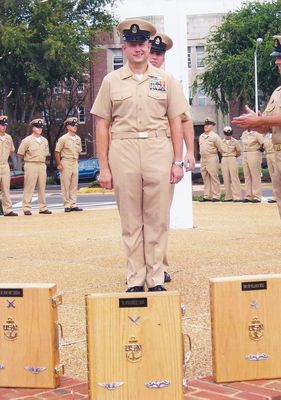 My Anchor Pinning Day ceremony