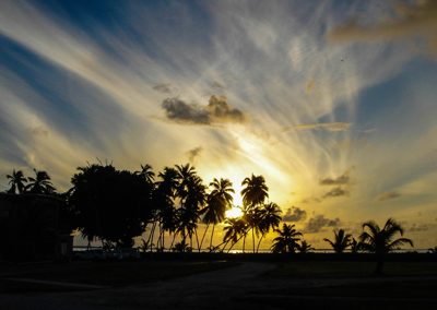 Sunset over the Western Pacific while forward-deployed